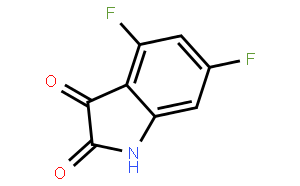 4,6-二氟-1H-吲哚-2,3-二酮