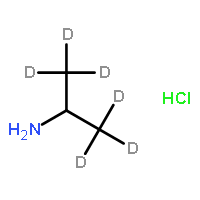 iso-Propyl-1,1,1,3,3,3-d6-amine HCl