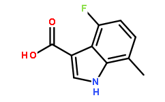 4-fluoro-7-methyl-1H-Indole-3-carboxylic acid