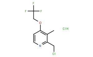 2-氯甲基-3-甲基-4-(2,2,2-三氟乙氧基)吡啶鹽酸鹽