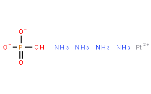 Tetraammineplatinum(II) hydrogen phosphate solution