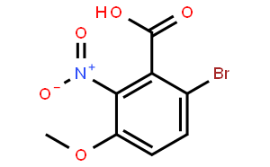 6-溴-3-甲氧基-2-硝基苯甲酸