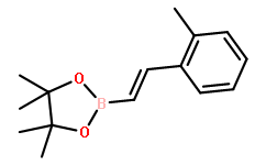 (E)-4,4,5,5-四甲基-2-(2-甲基苯乙烯基)-1,3,2-二氧硼杂环戊烷