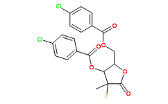 ((2R，3R，4R)-3-((4-氯苯甲酰基)氧基)-4-氟-4-甲基-5-氧代四氢呋喃-2-基)甲基4-氯苯甲酸