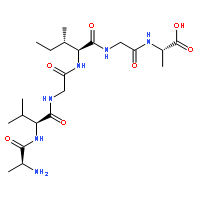 HIV (gp41) Fragment H-Ala-Val-Gly-Ile-Gly-Ala-OH