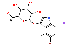 5-溴-4-氯-3-吲哚基-Β-D-葡萄糖醛酸钠盐