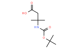 3-(tert-butoxycarbonylamino)-3-methylbutanoic acid
