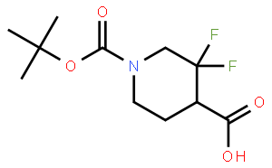 1-(叔丁氧基羰基)-3,3-二氟哌啶-4-甲酸