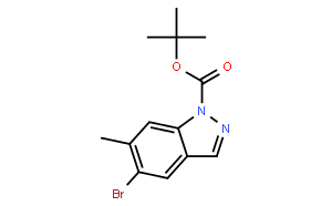 1-Boc-5-溴-6-甲基-1H-吲唑