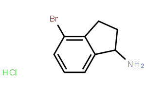 (1R)-4-Bromo-2,3-dihydro-1H-inden-1-amine Hydrochloride