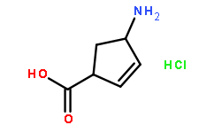 (1R,​4S)​-​4-​Aminocyclopent-​2-​enecarboxylic acid-​hcl