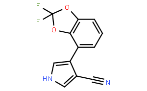 4-(2,2-二氟苯并[d][1,3]二氧杂环戊烯-4-基)-1H-吡咯-3-腈
