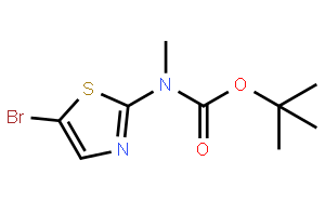 tert-butyl 5-bromothiazol-2-yl(methyl)carbamate
