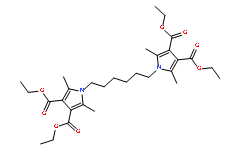 1,1`-六亚甲基双(2,5-二甲基吡咯-3,4-二羧酸)四乙酯