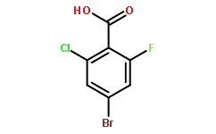 4-溴-2-氯-6-氟苯甲酸