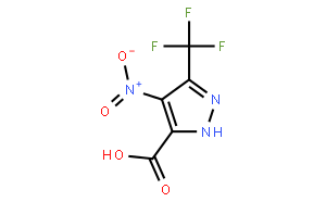 4-硝基-3-(三氟甲基)-1H-吡唑-5-羧酸