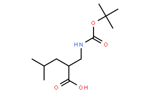 N-Boc-(R)-2-氨甲基-4-甲基戊酸
