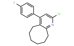 2-Chloro-4-(4-fluorophenyl)-5,6,7,8,9,10-hexahydrocycloocta[b]pyridine