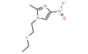 1-[2-(Ethylthio)ethyl]-2-methyl-4-nitro-1H-imidazole
