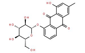大黃酚-8-O-葡萄糖苷