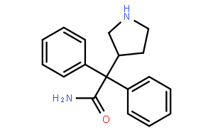 (S)-2,2-Diphenyl-2-(pyrrolidin-3-yl)acetonitrile