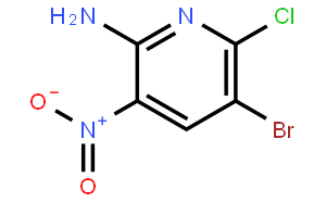 2-氨基-3-硝基-5-溴-6-氯吡啶