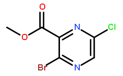 3-溴-6-氯吡嗪-2-羧酸甲酯