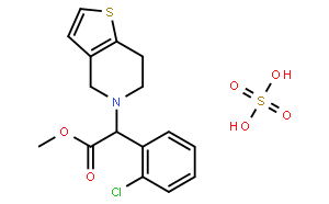 2-(2-氯苯基)-2-(6,7-二氢噻吩并[3,2-c]吡啶-5(4H)-基)乙酸甲酯硫酸盐