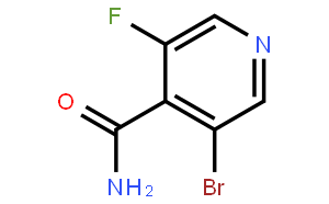 3-bromo-5-fluoroisonicotinamide