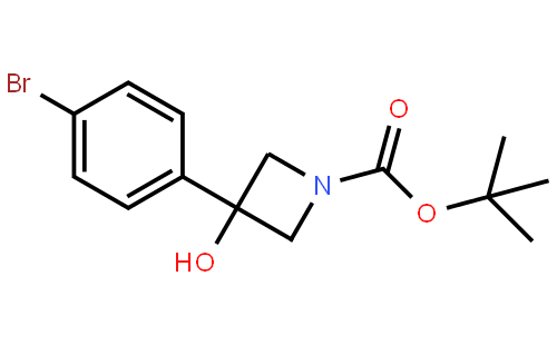 3-(4-溴苯基)-3-羥基氮雜環(huán)丁烷-1-甲酸叔丁酯