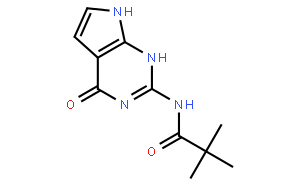N-(4,7-Dihydro-4-oxo-1H-pyrrolo[2,3-d]pyrimidin-2-yl)-2,2-dimethylpropanamide