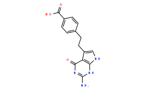 4-[2-(2-氨基-4,7-二氫-4-氧代-3H-吡咯并[2,3]嘧啶-5-基)乙基]苯甲酸