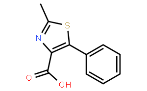 2-Methyl-5-phenyl-1,3-thiazole-4-carboxylic Acid