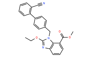 1-[(2`-氰基联苯-4-基)甲基]-2-乙氧基-1H-苯并咪唑-7-甲酸甲酯
