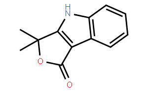 3,4-dihydro-3,3-dimethyl-1H-Furo[3,4-b]indol-1-one