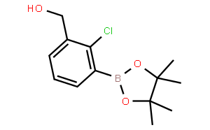 (2-氯-3-(4,4,5,5-四甲基-1,3,2-二氧硼杂环戊烷-2-基)苯基)甲醇