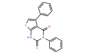 3,5-Diphenyl-2-thioxo-2,3-dihydrothieno[2,3-d]pyrimidin-4(1H)-one
