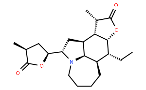 新對葉百部堿