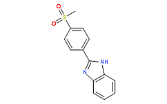 2-(4-[Methylsulfonyl]phenyl)-1H-benzimidazole