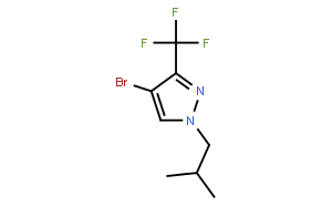 4-Bromo-1-isobutyl-3-(trifluoromethyl)pyrazole