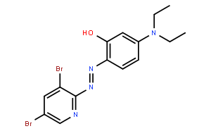 2-(3,5-二溴-2-吡啶偶氮)-5-二乙氨基酚