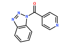 1-(4-吡啶基羰基)苯并三唑