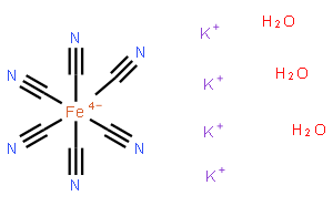 亞鐵氰化鉀