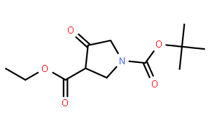 N-叔丁氧羰基-4-氧代-3-吡咯烷甲酸乙酯