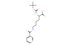 Boc-Lys(nicotinoyl)-OH