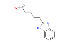 1H-Benzimidazole-2-pentanoic acid