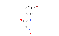 (E)-N-(3-bromo-4-methylphenyl)-2-(hydroxyimino)acetamide