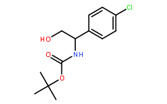 (1-(4-氯苯基)-2-羟乙基)氨基甲酸叔丁酯