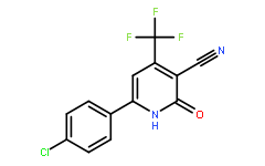 6-(4-氯苯基)-2-羰基-4-(三氟甲基)-1,2-二氢-3-吡啶甲腈
