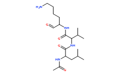 Ac-Leu-Val-Lys-aldehyde